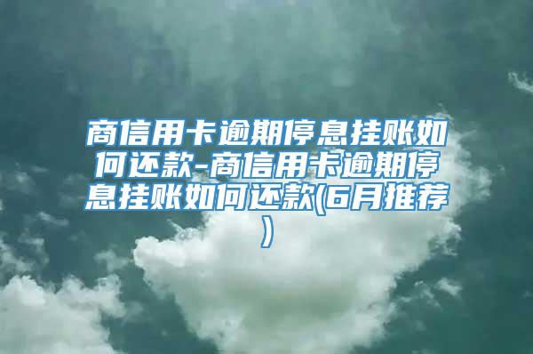 商信用卡逾期停息挂账如何还款-商信用卡逾期停息挂账如何还款(6月推荐)