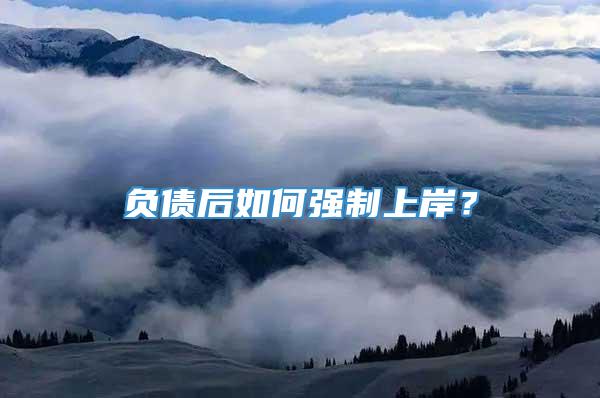 负债后如何强制上岸？